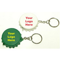 Bottle Cap Tape Measure Key Ring